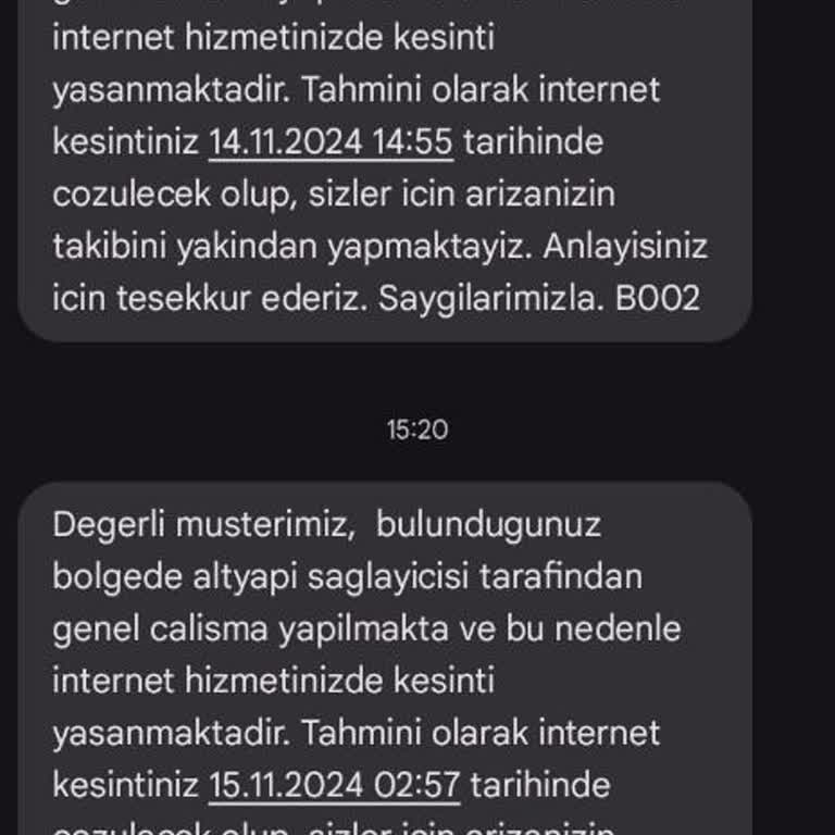 Sürekli Ertelenen İnternet Arızası