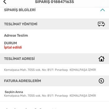 Watsons'un Keyfi Sipariş İptalleri