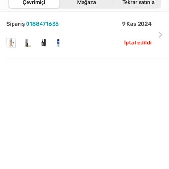 Watsons'un Keyfi Sipariş İptalleri