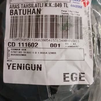 Yanlış Ürün Gönderimi Ve Kargo Paketi Sorunu