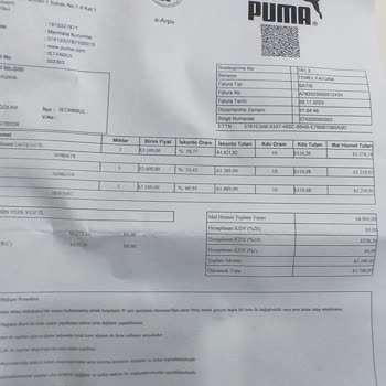 Puma Ayakkabılarının Kalitesizliği Ve Değişim Talebinin Reddedilmesi