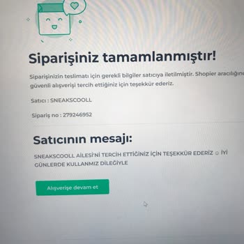 Eksik Ürün Ve İletişimsizlik Sorunu