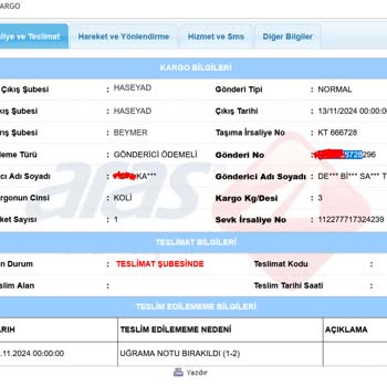 Aras Kargo'nun Sorunlu Hizmeti Ve Müşteri Memnuniyetsizliği