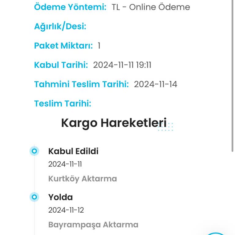 Zara Siparişim Kargo Sürecinde Takılı Kaldı: Müşteri Hizmetlerinden Yanıt Alamıyorum
