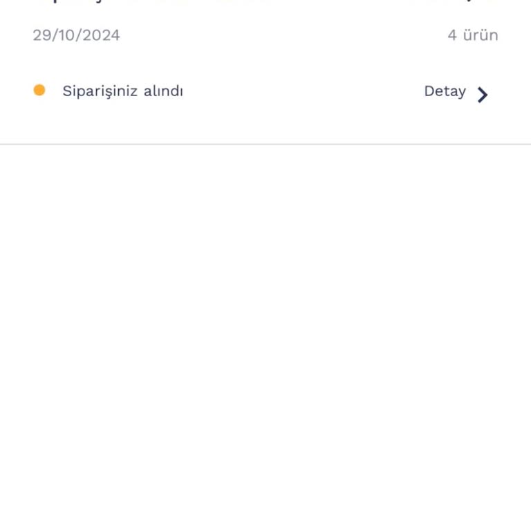 Penti Siparişinde Gecikme Ve İletişim Sorunları
