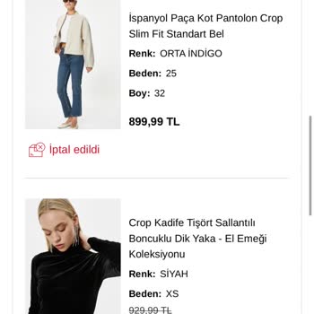 İptal Edilen Siparişler Ve Geciken İadelerle Mağduriyet