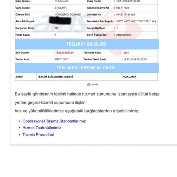 Yanlış Ürün Ve İletişim Sorunları