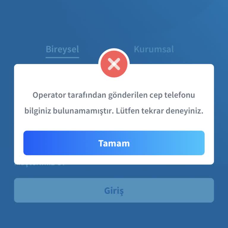 Halkbank Mobil Uygulama Hatası: Telefon Numarası Bulunamadı