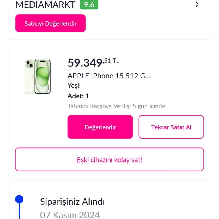 Media Markt'tan Siparişim Neden Hala Kargolanmadı?