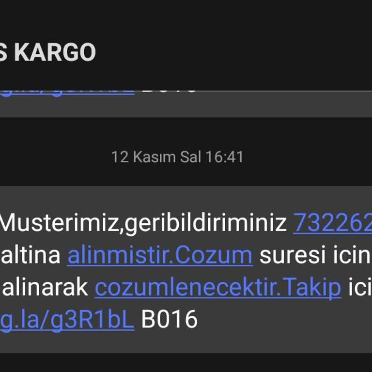 Kargom Dağıtıma Çıkmadan İade Edildi: Aras Kargo'nun İletişim Sorunları