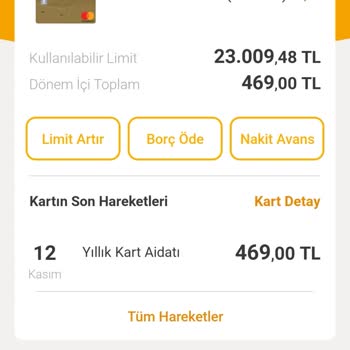 VakıfBank Kart Aidatı İadesi Talebi