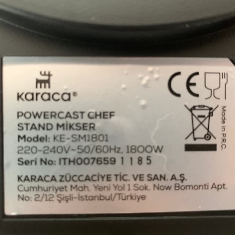 Karaca Home Ürünü İçin Yedek Parça Sorunu