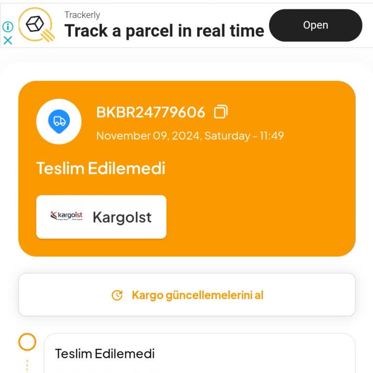Kargoist'in Teslimat Sorunu Ve İletişim Eksikliği