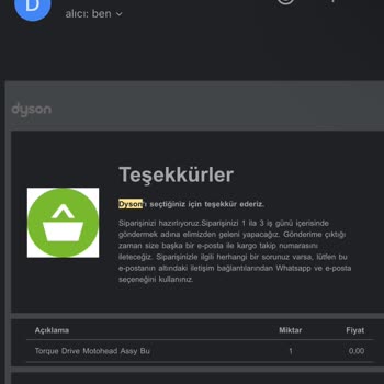 Dyson Süpürgesiyle Yaşanan Yedek Parça Krizi