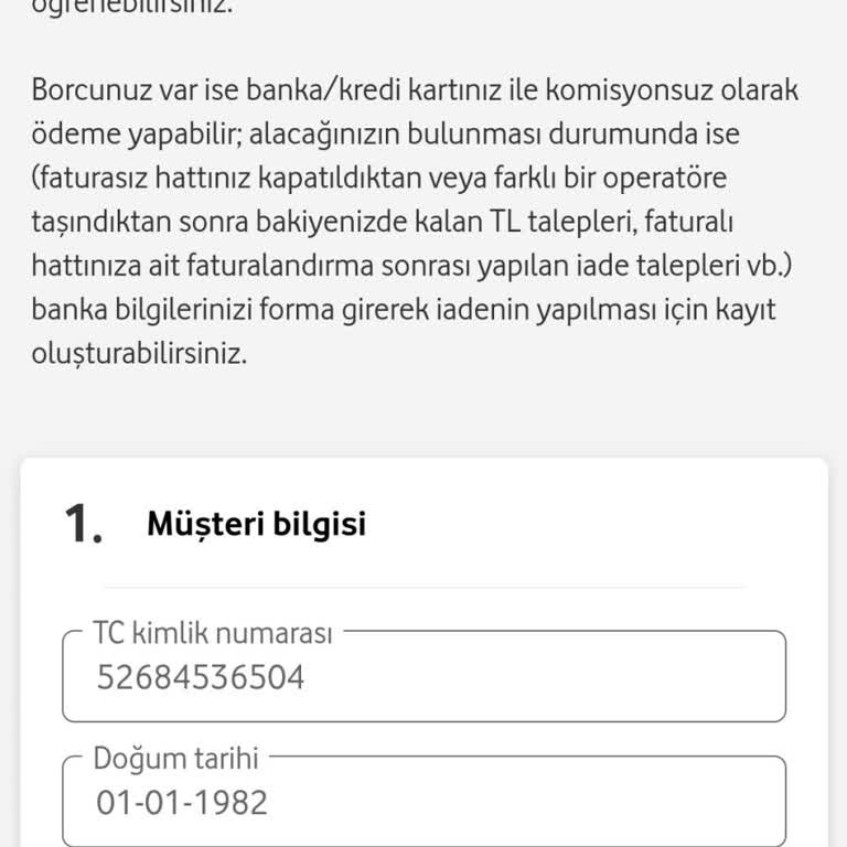 Vodafone'dan Ayrılırken Karşılaşılan Hatalar Ve Alacak Sorunu