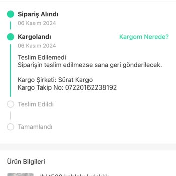 Dolap Uygulaması Ve Kargo Sorunu