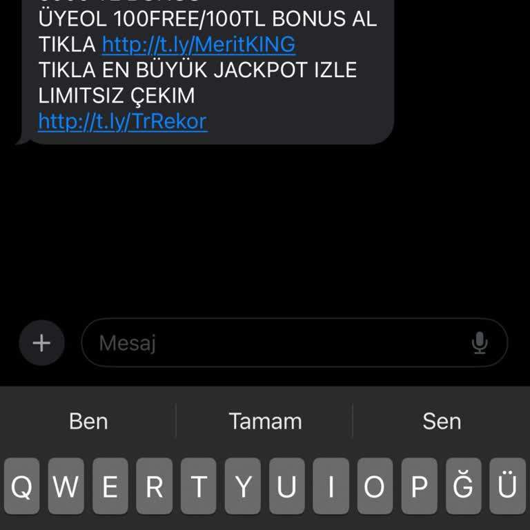 Sahte Bahis Sitesi İzinsiz Mesajlarla Rahatsız Edilme