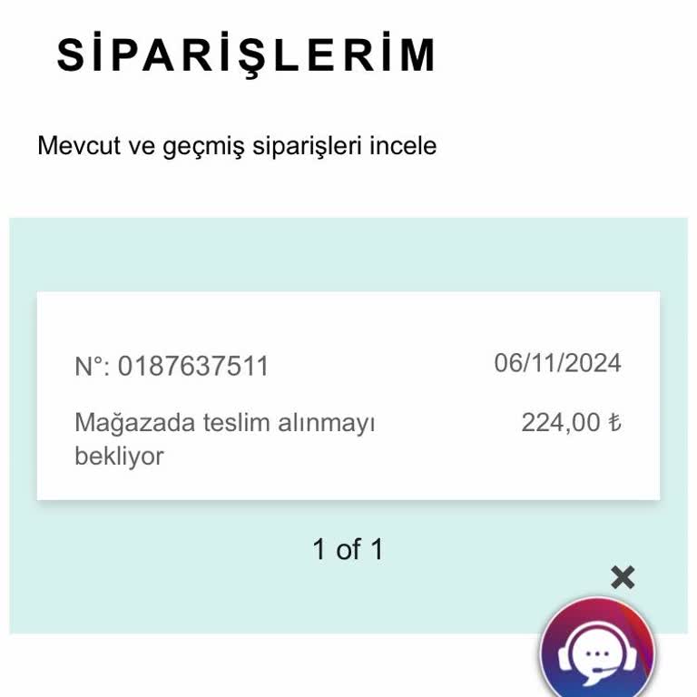 Watsons Uygulamasında Sipariş Ve İade Sorunu