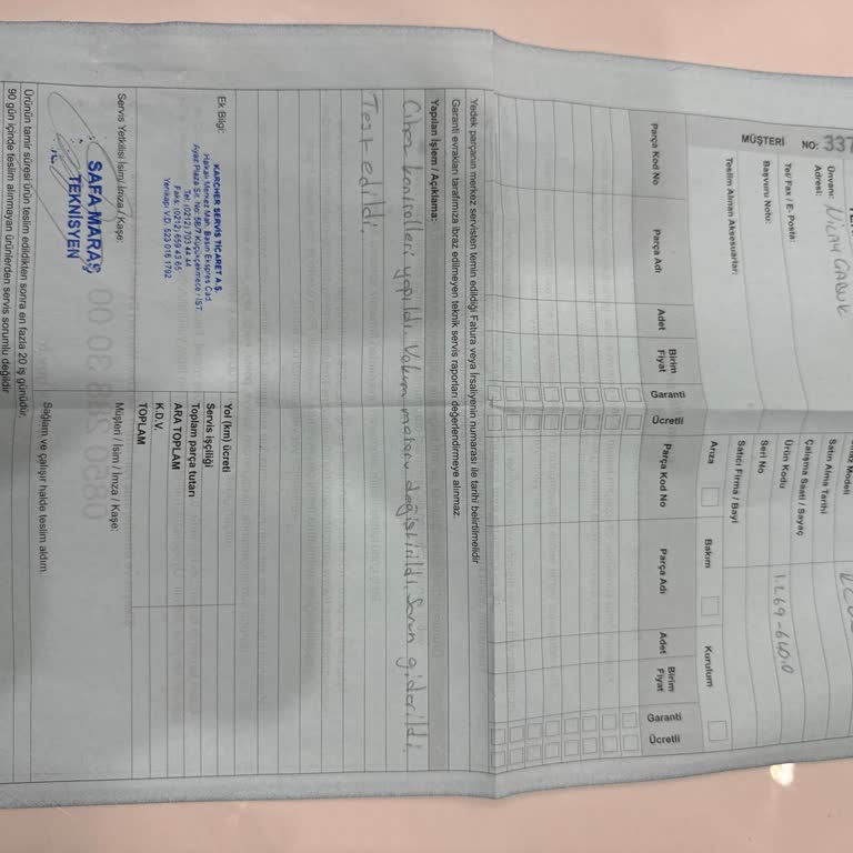 Karcher Robot Süpürge Servisinden Sorunlu Dönüş