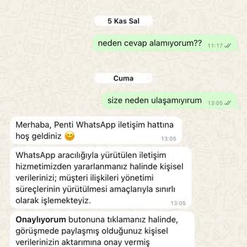 Penti'den Sipariş Verdim, Ne Hazırlanıyor Ne İptal Ediliyor
