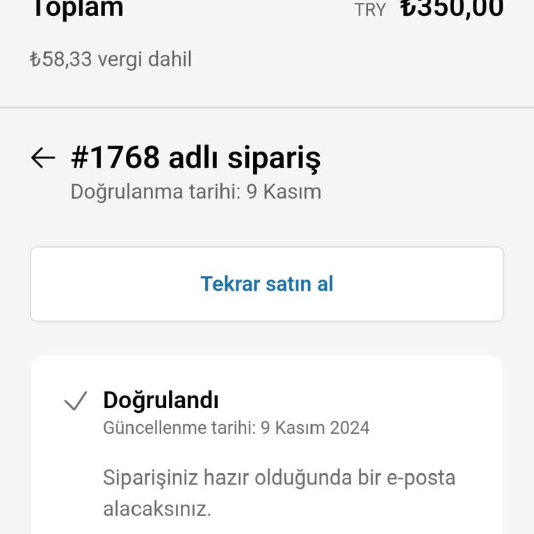 Sipariş Sonrası İletişimsizlik Ve Gecikme Sorunu