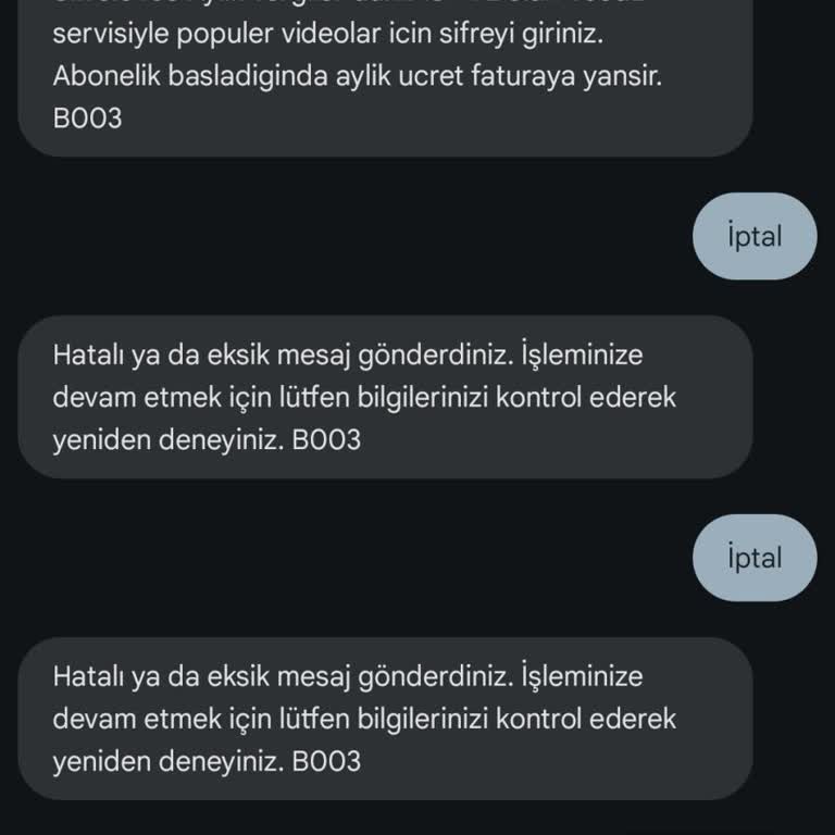Beklenmedik Veedz Aboneliğiyle Karşılaştım, İptal Ve İade Talep Ediyorum