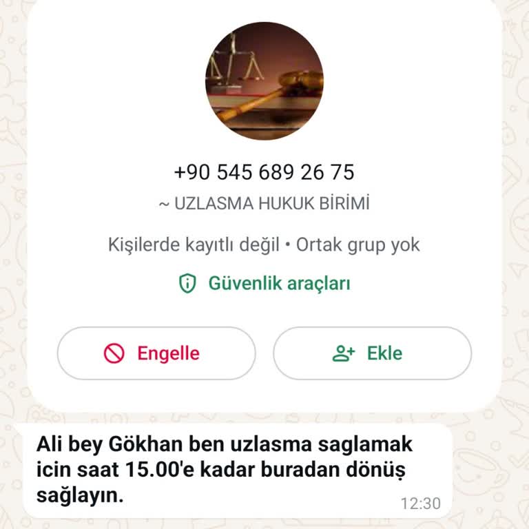 Yanıltıcı Hukuk Mesajlarıyla İlgili Şikayet