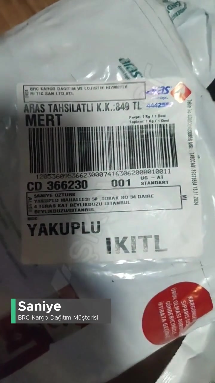 BRC Kargo Dağıtım Yalan Reklam Ve Farklı Ürün Teslimatı videonun kapak resmi