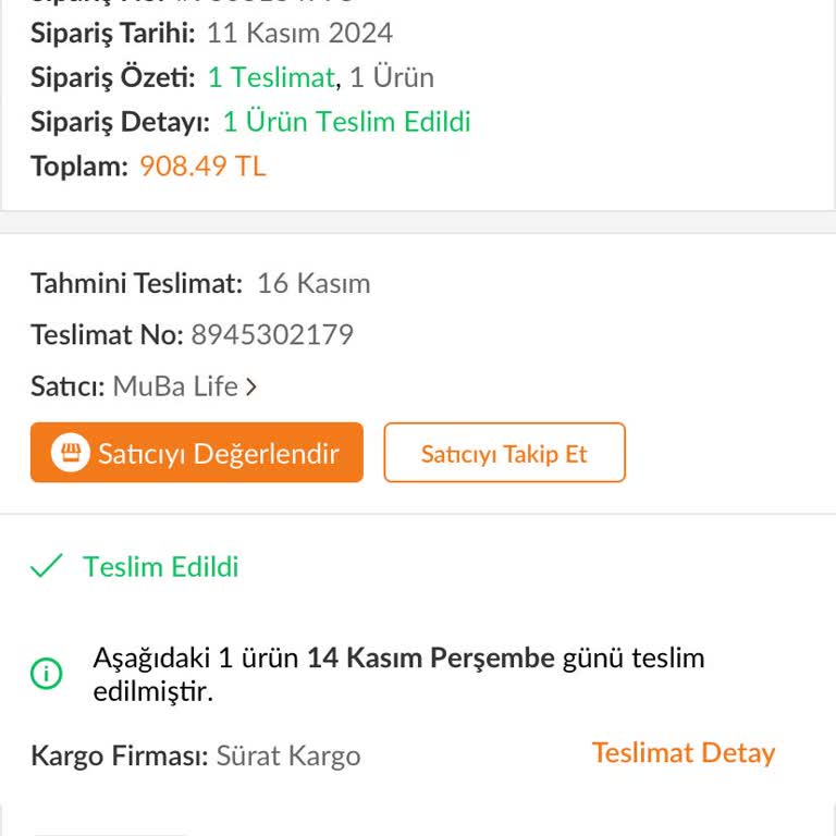 Kurye Hizmeti: Yanıltıcı Ağırlık Ve Saygısız Davranış