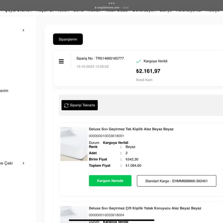 Kayıp Sipariş Ve İlgisiz Müşteri Hizmetleri