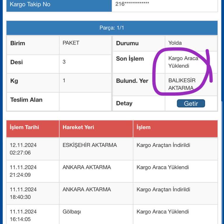 Sürat Kargo'da Aktarma Sorunu: Kargom Yanlış Yolda!
