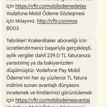 Yanlış Abonelik Ücreti Kesintisi