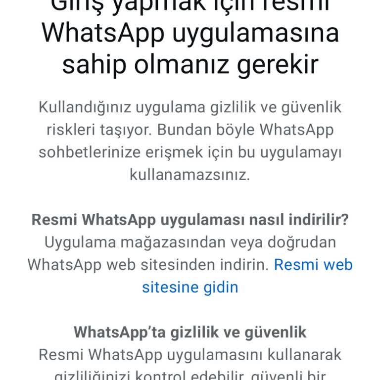 WhatsApp Hesabım Aniden Kapandı