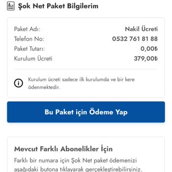 Yanlış Kurulum Ücreti Borcu Ve Müşteri Hizmetleri Cevapsızlığı