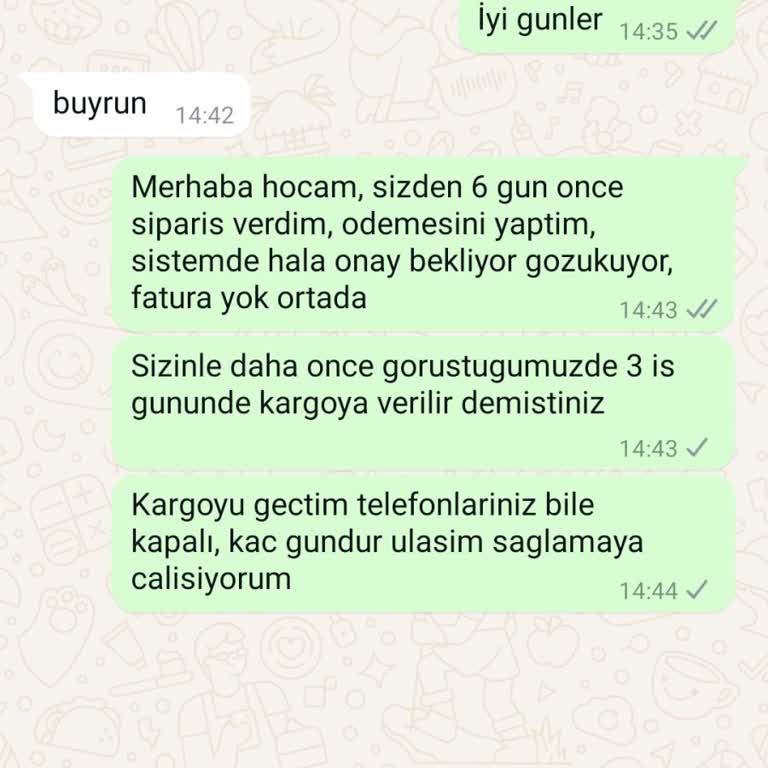 Yanıltıcı Stok Bilgisi Ve İletişim Sorunları
