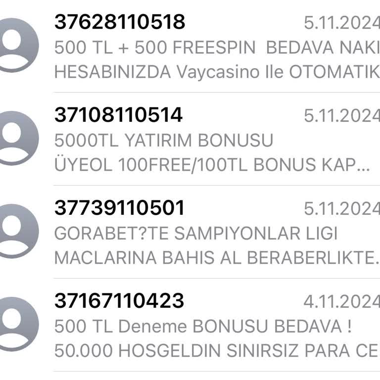 Vodafone'un İstenmeyen Mesaj Sorunu Ve Müşteri Hizmetlerine Ulaşım Güçlüğü