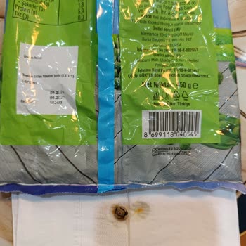 Dondurulmuş Bezelyede İstenmeyen Sürpriz