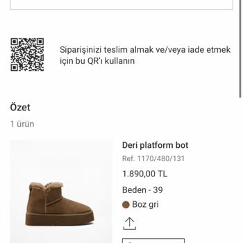 Oysho'dan Zam Öncesi Alınan Botun İptali