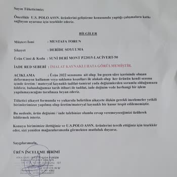 Polo'dan Aldığım Montta Hayal Kırıklığı