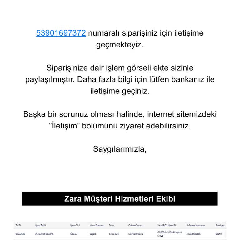 Zara İade Sürecinde Müşteri Mağduriyeti