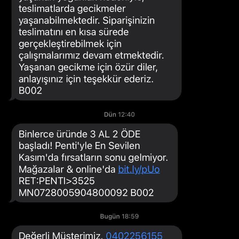 Sipariş İptali Ve Geciken İade Süreci