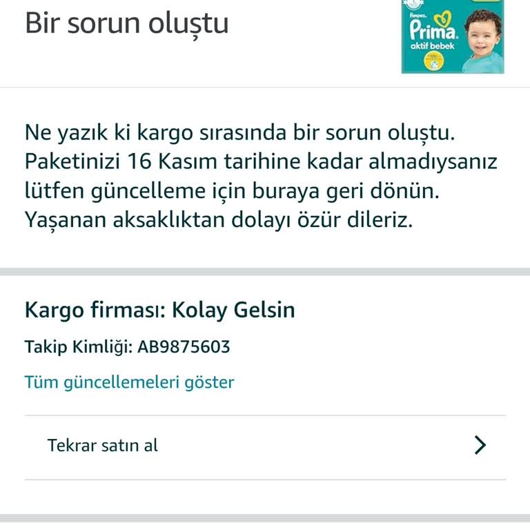 Amazon Ve Kargo Firmasıyla Yaşanan Teslimat Sorunu