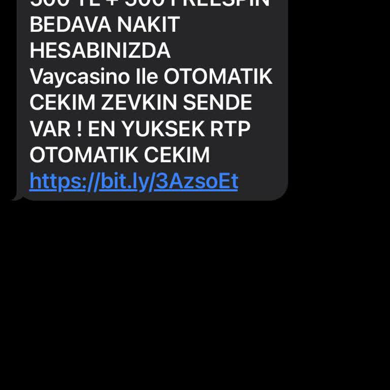 Vaycasino Sürekli Gelen SMS'ler Rahatsız Ediyor