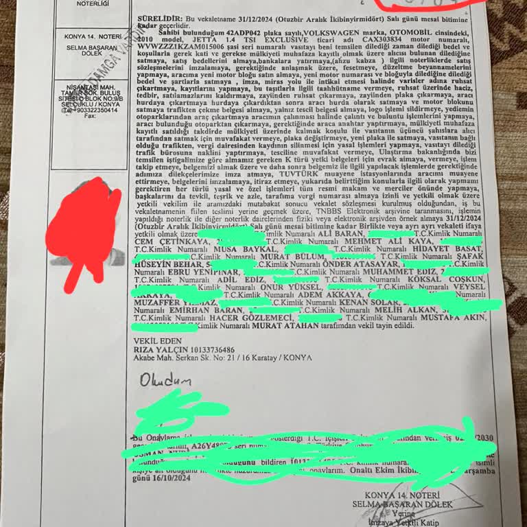 Ödeme Bekleyişi: Zirvem Otomotiv'den Geri Dönüş Yok