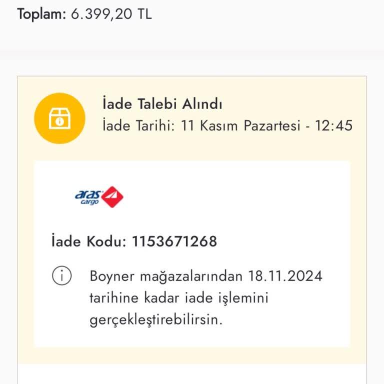 Boyner İade Sürecinde Yaşanan Zorluklar