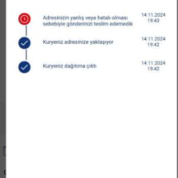 Adres Yetersizliği Bahane Edilerek Teslimat Yapılmadı