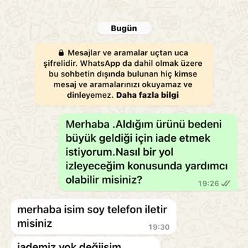 Mypage Butik'te İade Sorunu Ve Ekstra Ücret Talebi