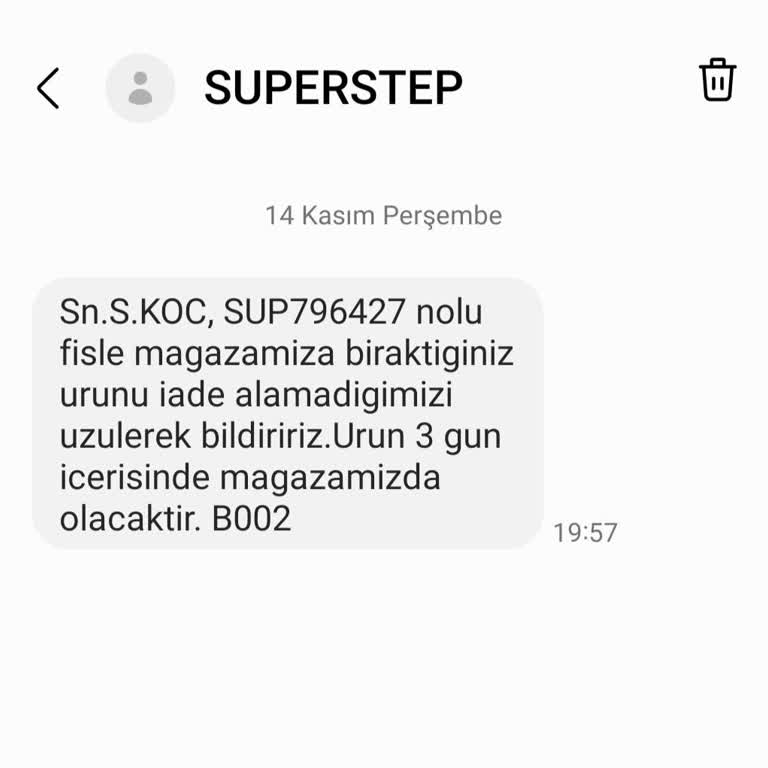 The North Face Bot Ayağımı Yara Yaptı, İade Kabul Edilmedi