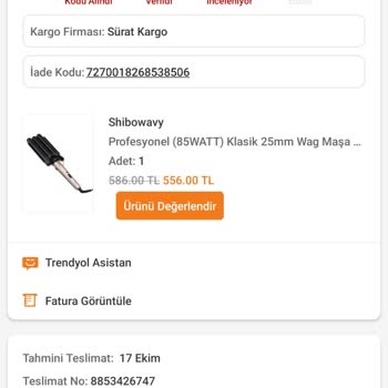 Bozuk Ürün Ve İade Sorunu