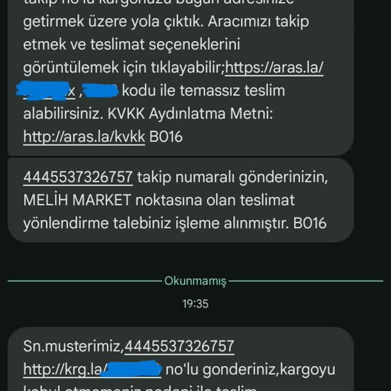 Yanıltıcı Teslimat Mesajları Ve Zorlaştırılan Kargo Süreci